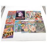 1980s 3-D Comics w/Glasses Stooges/Batman/More
