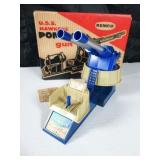Remco 1960s U.S.S. Hawkeye Pom-Pom Gun w/Box/Works