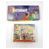 Ideal Battleboard Conquest Stratego Game Lot