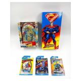 Superman Collectibles Lot 12" Figure Pinball Cars