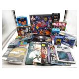 Star Trek Pop Culture Lot Games/Toys/Puzzles/More