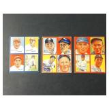 1935 Goudey 4 in 1 Baseball Cards w/HOFers!