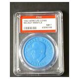 Mickey Mantle 1960 Armour Coin PSA 7