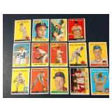 1958 Topps Baseball Cards Mathews/Hodges/More