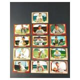 1955 Bowman Baseball Card Lot/Eddie Mathews/More