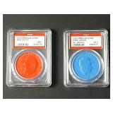 1960 Armour Baseball Coins Hank Aaron PSA Grade