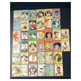 1959 Topps Baseball Card Lot Musial/Mays/More