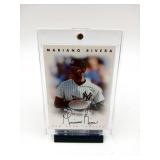 Mariano Rivera Auto 1996 Leaf Signature Series/Sil