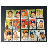 1954 Topps Baseball Card Lot Law/Shantz/More