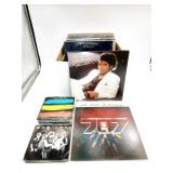 Huge Pop Rock LP 45 Lot Michael Jackson