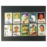 1951 Bowman Baseball Cards Lot/Mize/Slaughter+