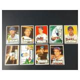 1952 Topps Baseball Cards Lot/Rosen/Law/More
