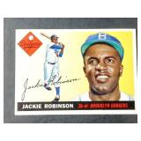 1955 Topps Jackie Robinson #50 Baseball Card