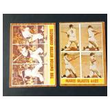 1962 Topps #318 Mickey Mantle/#313 Roger Maris