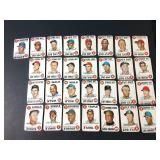 1968 Topps Game Baseball Complete Set (33)