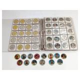 1964 Topps All-Star Coin Set Complete Lot