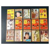 1962 Topps Baseball Card Lot HOFers/Rookies
