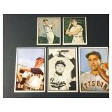 1953 Bowman + 1951 Hit Parade of Champions Cards