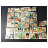 1956 Topps Baseball Card Lot/Spahn/Fox/More