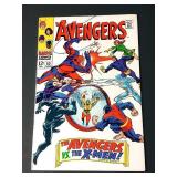 Avengers #53 (1968) First X-Men Crossover