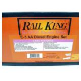 Rail King E-3 AA Diesel Engine Set NIB 30-2241-1