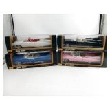 Lot of (4) 1:18 Scale 1959 Cadillac Eldorado Cars