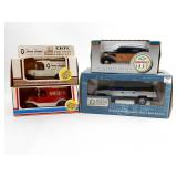1:25 Scale Die-Cast Vehicles Bank Lot of (4)