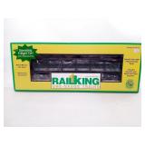 Rail King NIB 1/32 Operating Flat Car w/Logs