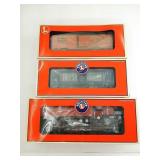 Lionel O Train Lot of 3 NIB Aquarium Car Frisco