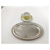 Pullman Train Silver Platter CN Saucer Cup Lot