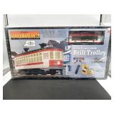 Rail King Brill Trolley Ready-To-Run Set O Sealed