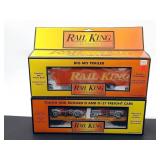 Rail King Big Mo Trailer Milwaukee Flat Car O NIB