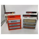 Lionel NIB O-Gauge 3 Intermodal Containers Lot
