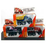 Vintage Motorized Pit Bulls Die-Cast Trucks