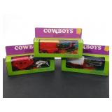 Vintage Cowboys Figure/Horses/Coaches Sets