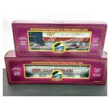 MTH Tank Flat Car Lot O NIB Norfolk & Western