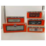 Lionel O/O27 Gauge NIB Train Car Lot of 5
