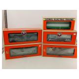 Lionel O/O27 Gauge NIB Train Car Lot of 5