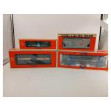 Lionel Chicagoland O/O27 NIB Train Lot of 4