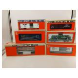 Lionel O/O27 Gauge NIB Train Car Lot of 6