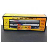 Rail King New Jersey PCC Electric Street Car O NIB