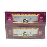 MTH Detroit Edison Coalporter Hopper 97145 2-Pack