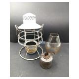 Vintage Railroad Lantern M.C.R.R. Adlake
