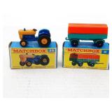 Vintage Matchbox/Lesney #2 + #39 New In Boxes