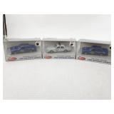 1:43 Police Cars Die-Cast Lot/White Rose