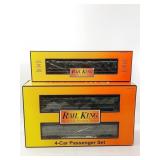 Rail King CN 4 Car Passenger Set Train Lot NIB