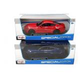 2015 Ford Mustang 1:18 Scale Die-Cast Lot of (2)
