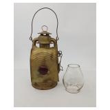 Vintage Railroad Lantern C.M.&St.P.Ry