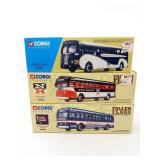 Corgi Fallen Flags Die-Cast Bus Lot New Haven NIB