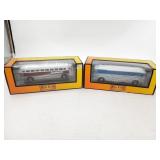 Rail King Die-Cast Bus NIB Lot Greyhound Trailways